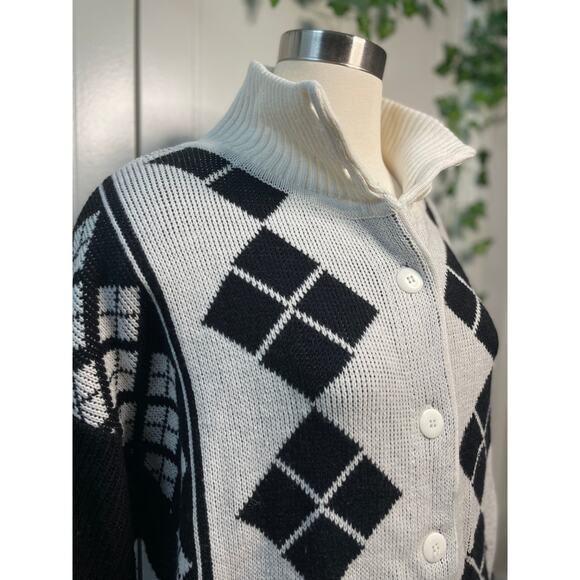 Mens Vintage Partners by Mervyns Button Up Sweater SZ 20W - Picture 13 of 16